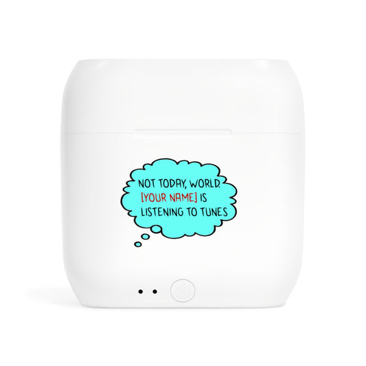 Wireless Earbuds with Customizable Funny Quote - LucyKay store